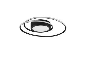 Trio Lighting Yava LED plafond matsort - Belysning - Lamper & indendørsbelysning - Køkkenlampe - Loftlampe køkken