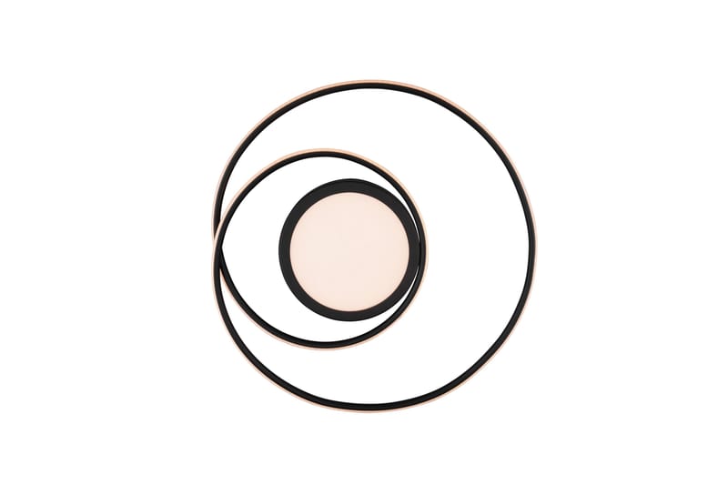 Trio Lighting Yava LED plafond matsort - Belysning - Lamper & indendørsbelysning - Køkkenlampe - Loftlampe køkken