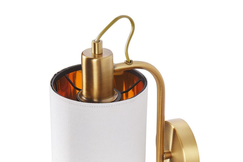 Kallisti Væglampe E27 - Kobber/Hvid - Belysning - Lamper & indendørsbelysning - Sengelampe - Sengelampe væg