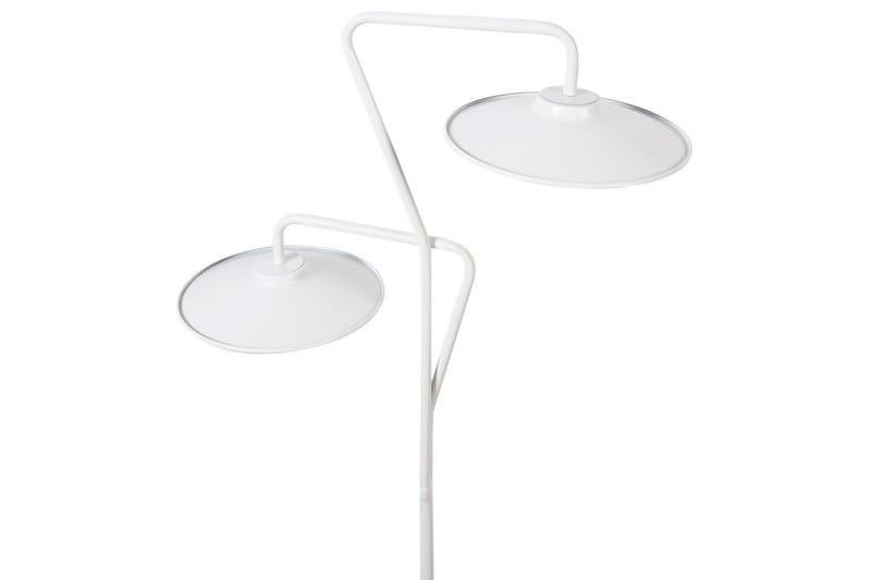 Karpathy Gulvlampe 140 cm - Hvid - Belysning - Lamper & indendørsbelysning - Gulvlampe & standerlampe - Toarmet gulvlampe