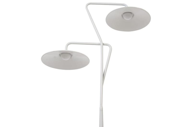 Karpathy Gulvlampe 140 cm - Hvid - Belysning - Lamper & indendørsbelysning - Gulvlampe & standerlampe - Toarmet gulvlampe