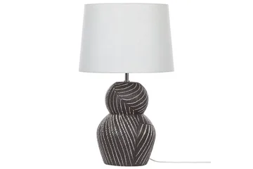 Korska Bordlampe 63 cm E27 - Sort/Hvid - Belysning - Lamper & indendørsbelysning - Bordlampe