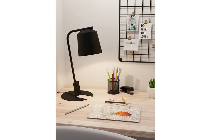 Bordlampe Eglo Oneda - Sort/Hvid - Belysning - Lamper & indendørsbelysning - Bordlampe - Skrivebordslampe