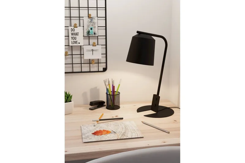Bordlampe Eglo Oneda - Sort/Hvid - Belysning - Lamper & indendørsbelysning - Bordlampe - Skrivebordslampe