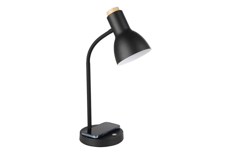 Bordlampe Eglo Veradal-Qi med Touch - Sort/Brun - Belysning - Lamper & indendørsbelysning - Bordlampe - Skrivebordslampe