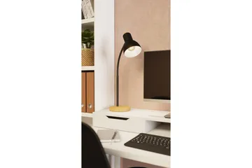 Bordlampe Eglo Veradal Sort, Brun - Sort/Brun - Belysning - Lamper & indendørsbelysning - Bordlampe - Skrivebordslampe