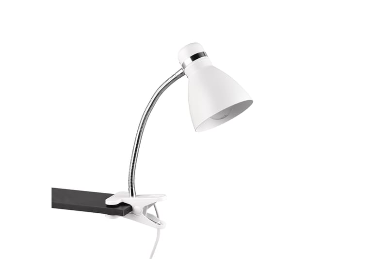 Trio Lighting Harvey Klemlampe E27 Mat Hvid - Belysning - Lamper & indendørsbelysning - Læselampe