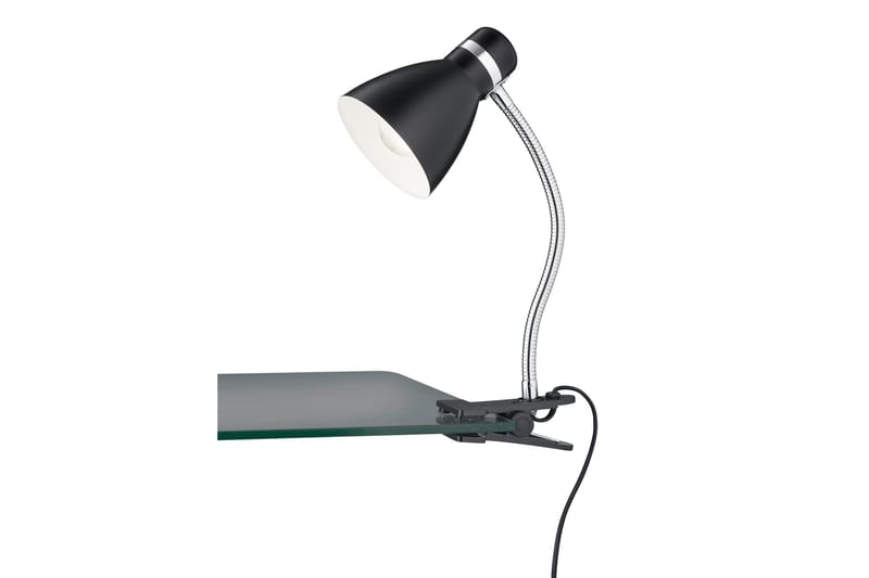 Trio Lighting Harvey Klemlampe E27 Matsort - Belysning - Lamper & indendørsbelysning - Læselampe