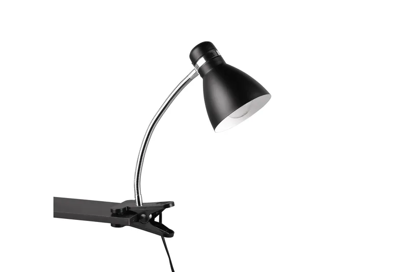 Trio Lighting Harvey Klemlampe E27 Matsort - Belysning - Lamper & indendørsbelysning - Læselampe