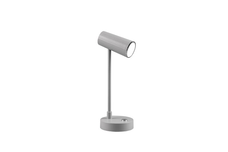 Trio Lighting Lenny LED Bordlampe Grå Genopladelig - Belysning - Lamper & indendørsbelysning - Bordlampe - Skrivebordslampe