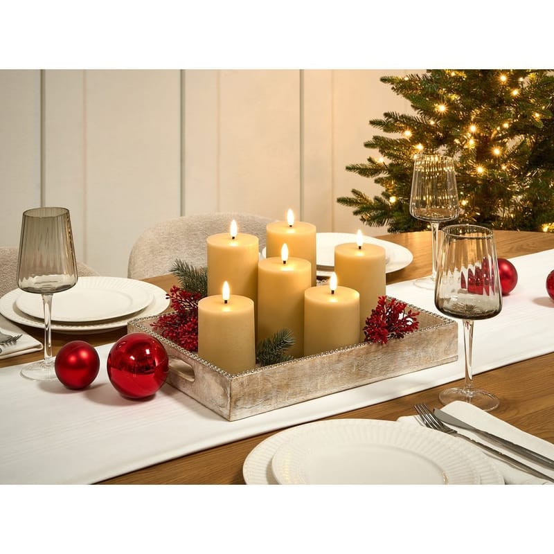 LED-lys Braise-sæt med 6 - Boligtilbehør - Julepynt & højtidsdekorationer - Juelpynt og juledekoration - Julelys