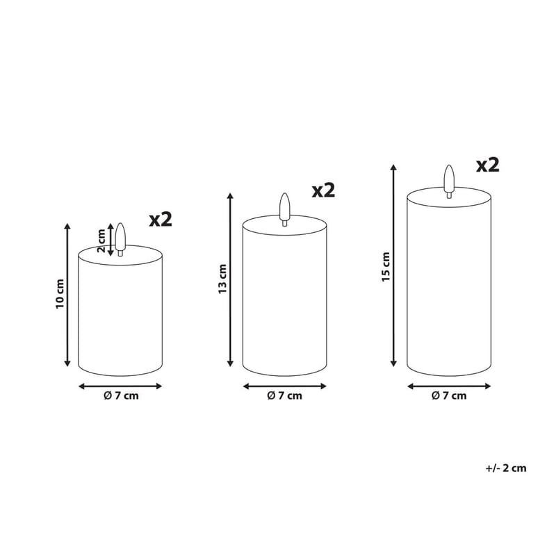LED-lys Braise-sæt med 6 - Belysning - Lamper & indendørsbelysning - Dekorativ belysning