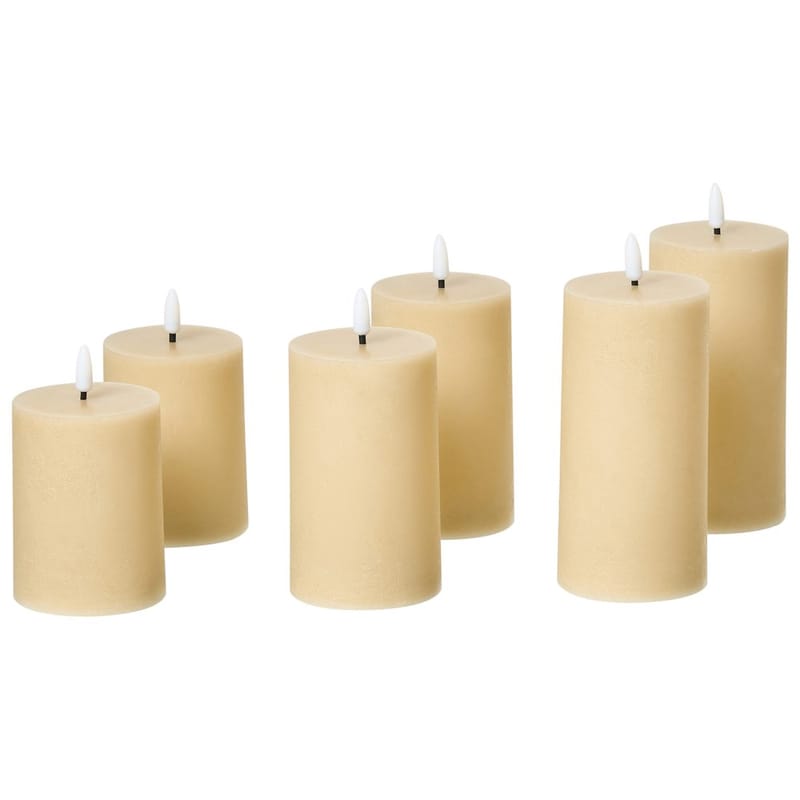 LED-lys Braise-sæt med 6 - Boligtilbehør - Julepynt & højtidsdekorationer - Juelpynt og juledekoration - Julelys