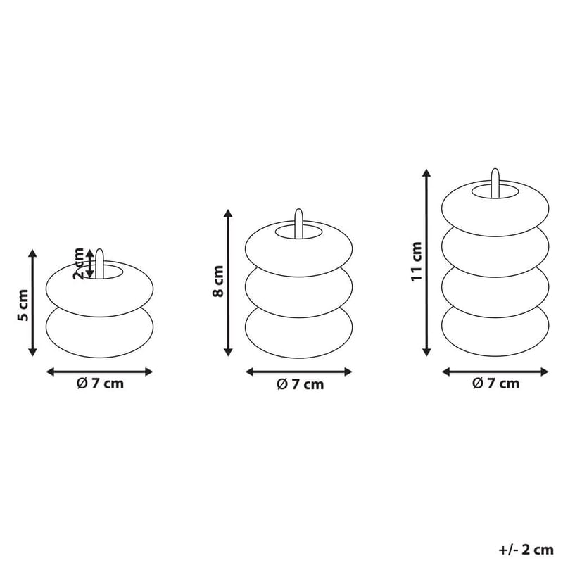LED-lys Eternis Sæt med 3 - Boligtilbehør - Julepynt & højtidsdekorationer - Juelpynt og juledekoration - Julelys