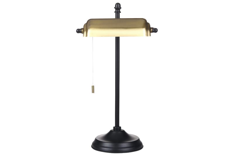 Limaki Bordlampe 52 cm E27 - Sort/Guld - Belysning - Lamper & indendørsbelysning - Vindueslampe - Vindueslampe på fod