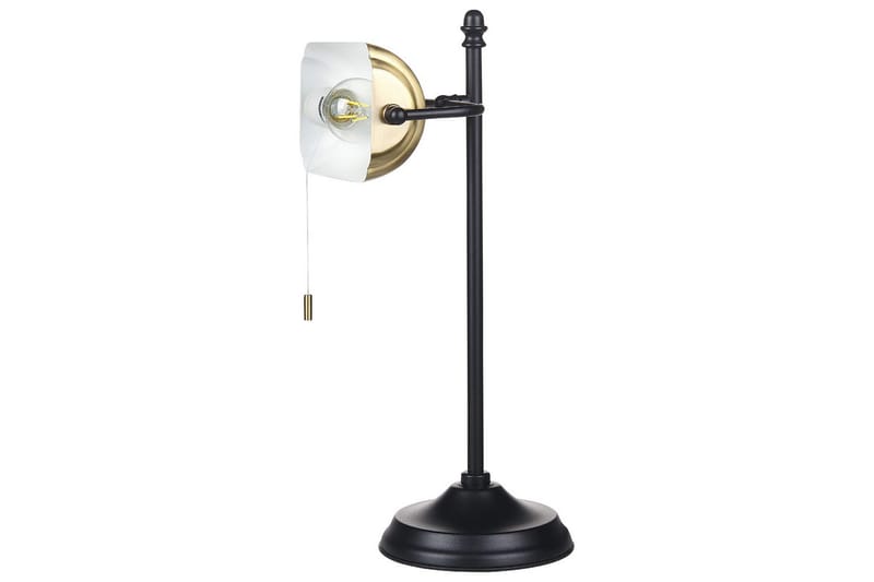 Limaki Bordlampe 52 cm E27 - Sort/Guld - Belysning - Lamper & indendørsbelysning - Vindueslampe - Vindueslampe på fod
