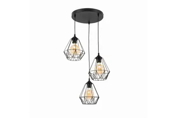 Bendinni Pendellampe Rund - Sort - Belysning - Lamper & indendørsbelysning - Loftlampe - Pendellamper & hængelamper