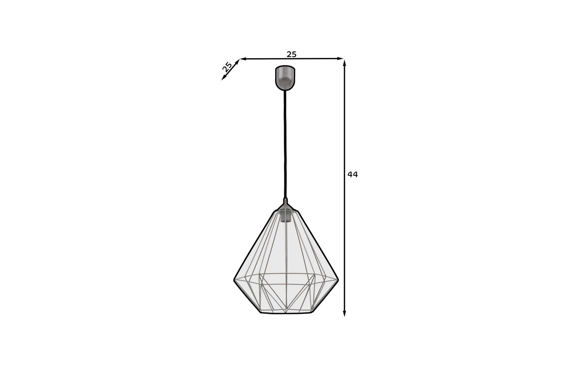 Benigne Pendellampe - Sort - Belysning - Lamper & indendørsbelysning - Loftlampe - Pendellamper & hængelamper
