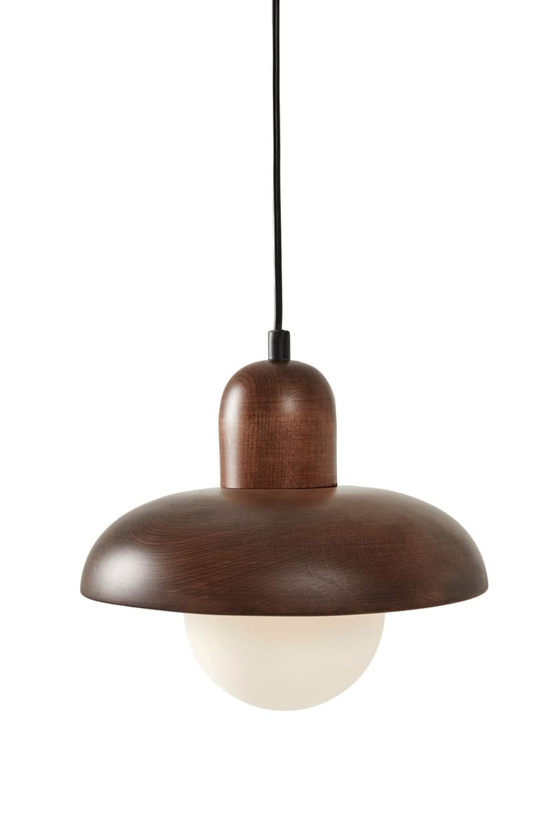 Beylin pendellampe - Sort Valnød Hvid - Belysning - Lamper & indendørsbelysning - Loftlampe - Lysekroner