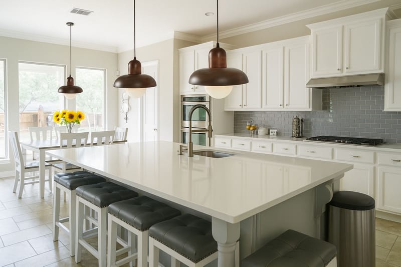 Beylin pendellampe - Sort Valnød Hvid - Belysning - Lamper & indendørsbelysning - Loftlampe - Lysekroner