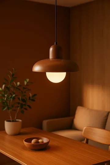 Beylin pendellampe - Sort Eg Hvid - Belysning - Lamper & indendørsbelysning - Loftlampe - Lysekroner