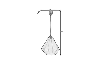 Brevitas Loftlampe - Sort - Belysning - Lamper & indendørsbelysning - Loftlampe - Pendellamper & hængelamper