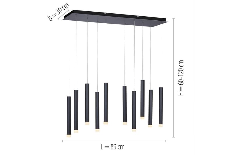 Bruno Just Light Loftslampe - Belysning - Lamper & indendørsbelysning - Loftlampe - Pendellamper & hængelamper