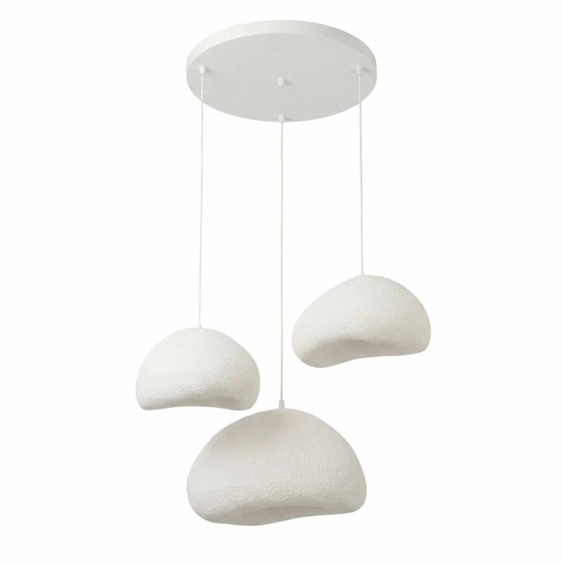 Cadros pendellampe, Hvid