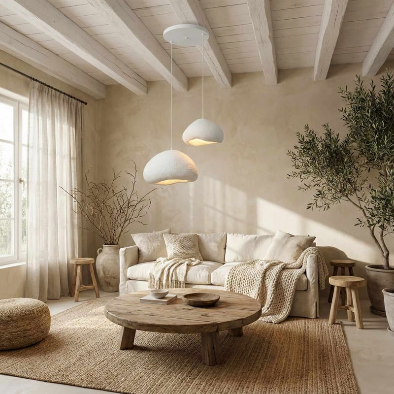 Cadros pendellampe - Hvid - Belysning - Lamper & indendørsbelysning - Loftlampe - Lysekroner