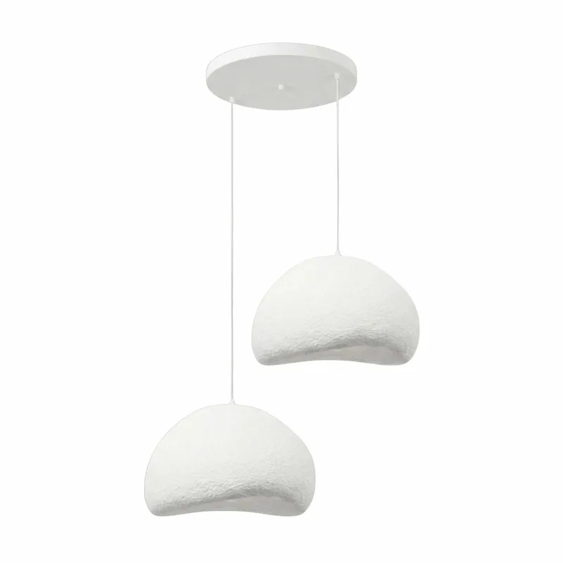 Cadros pendellampe, Hvid