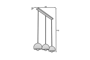 Callide Loftlampe - Sort - Belysning - Lamper & indendørsbelysning - Loftlampe - Pendellamper & hængelamper
