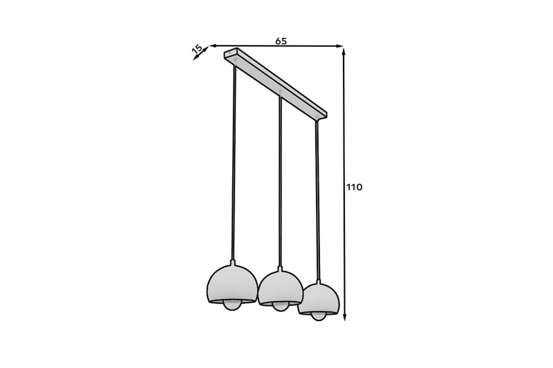 Callide Loftlampe - Sort - Belysning - Lamper & indendørsbelysning - Loftlampe - Pendellamper & hængelamper