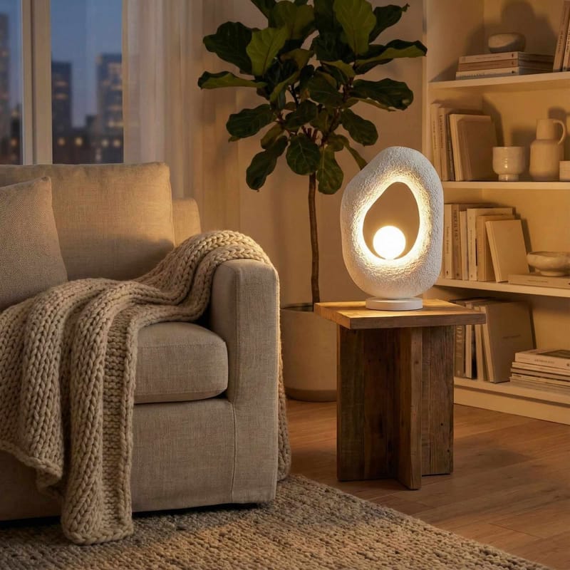 Corlinor bordlampe - Hvid - Belysning - Lamper & indendørsbelysning - Loftlampe - Lysekroner