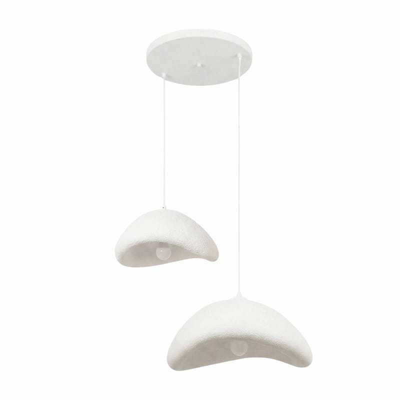 Dasina pendellampe, Hvid