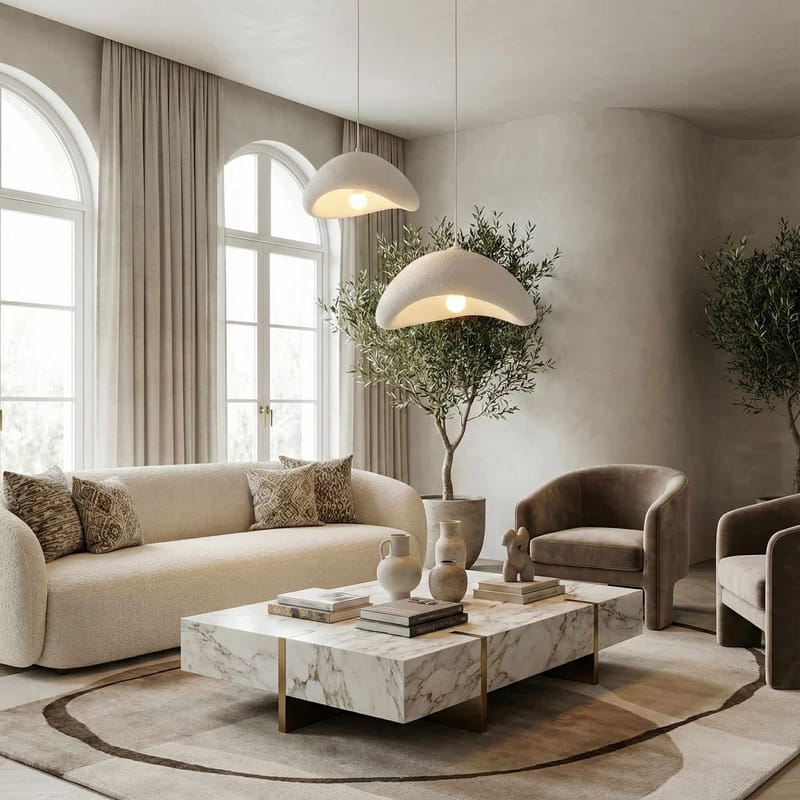 Dasina pendellampe - Hvid - Belysning - Lamper & indendørsbelysning - Loftlampe - Lysekroner