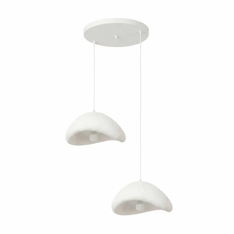 Dasina pendellampe, Hvid