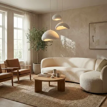 Dasina pendellampe - Hvid - Belysning - Lamper & indendørsbelysning - Loftlampe - Lysekroner