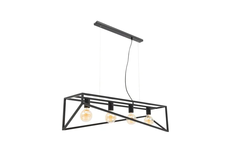 Eluvies Pendellampe Rund, Sort