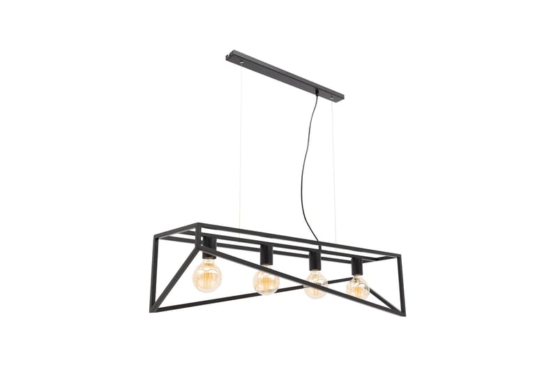 Eluvies Pendellampe Rund, Sort