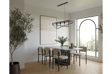 Eluvies Pendellampe Rund - Sort - Belysning - Lamper & indendørsbelysning - Loftlampe - Pendellamper & hængelamper