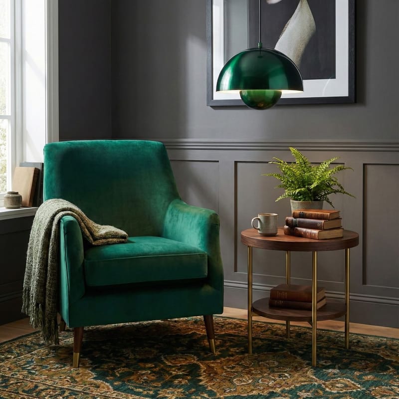 Eylul pendellampe - Grøn - Belysning - Lamper & indendørsbelysning - Loftlampe - Lysekroner