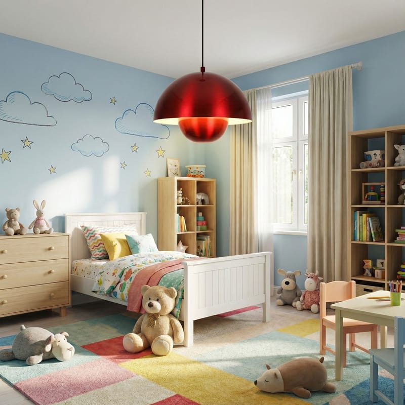 Eylul pendellampe - Rød - Belysning - Lamper & indendørsbelysning - Loftlampe - Lysekroner