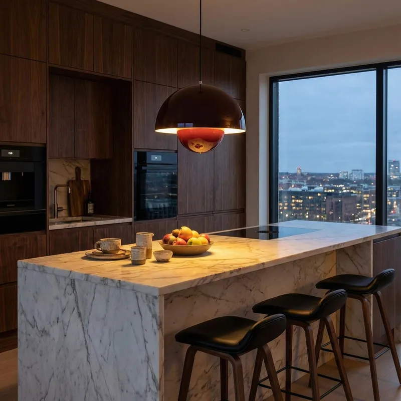 Eylul pendellampe - Vinrød - Belysning - Lamper & indendørsbelysning - Loftlampe - Lysekroner