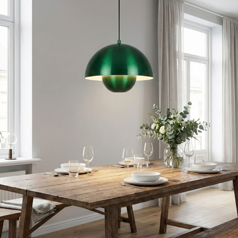 Eylul pendellampe - Grøn - Belysning - Lamper & indendørsbelysning - Loftlampe - Lysekroner