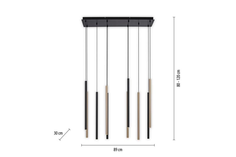 Fløjte Paul Neuhaus Loftslampe - Belysning - Lamper & indendørsbelysning - Loftlampe - Pendellamper & hængelamper