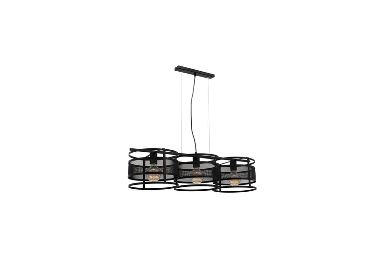 Gormar Pendellampe Rund, Sort