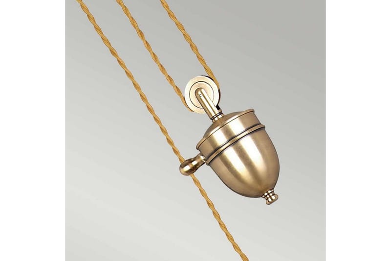 Hængelampe Elstead Lighting Provence Aldret messing - Aldret messing - Belysning - Lamper & indendørsbelysning - Loftlampe - Pendellamper & hængelamper