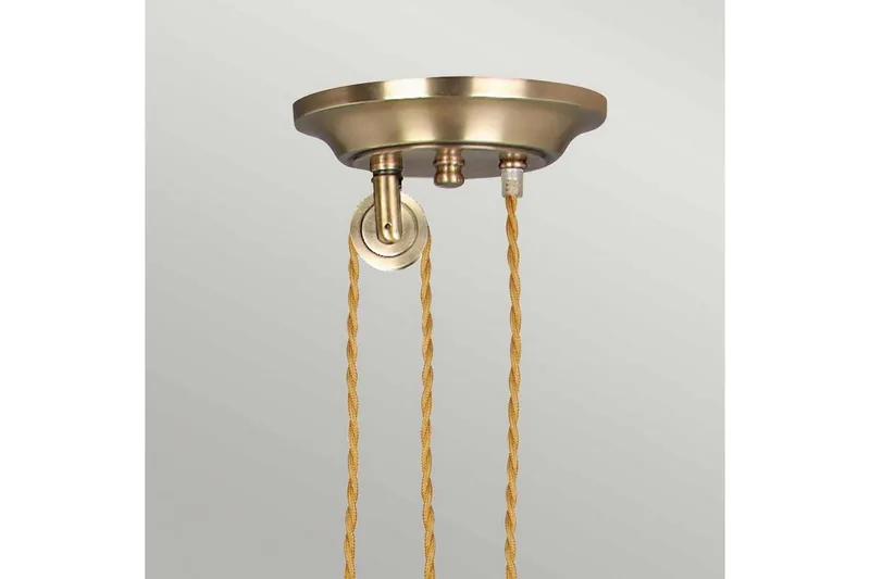 Hængelampe Elstead Lighting Provence Aldret messing - Aldret messing - Belysning - Lamper & indendørsbelysning - Loftlampe - Pendellamper & hængelamper