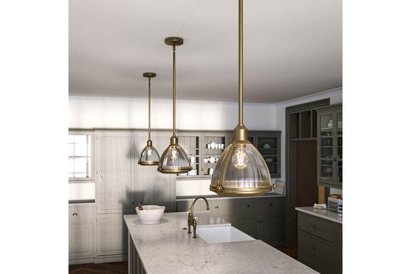 Hængelampe Hinkley Elroy Heritage Brass - Heritage Brass - Belysning - Lamper & indendørsbelysning - Loftlampe - Pendellamper & hængelamper