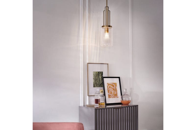 Hængelampe Kichler Kimrose Børstet Naturlig Messing - Børstet Naturlig Messing - Belysning - Lamper & indendørsbelysning - Loftlampe - Pendellamper & hængelamper